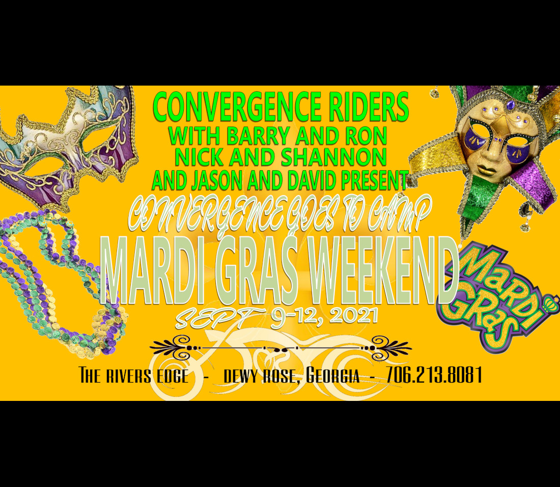 Graphic of Convergence Goes To Mardi Gras